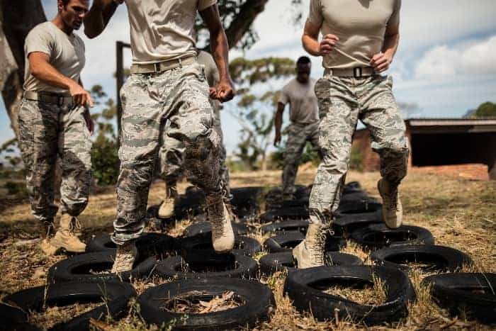 Army jumping through tires | Where Can Sports Coaching Take You?