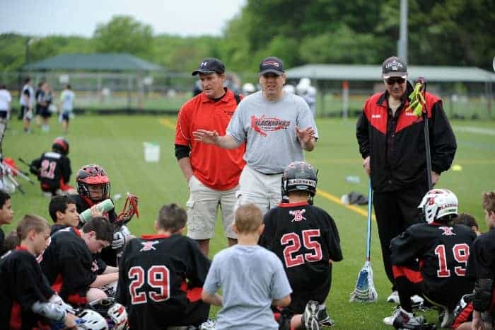 Lacrosse coach talking to his players | Can You Coach a Sport You Never Played at the Youth Level?