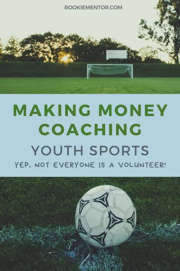Soccer pitch with ball | How to Make Money Youth Sports Coaching