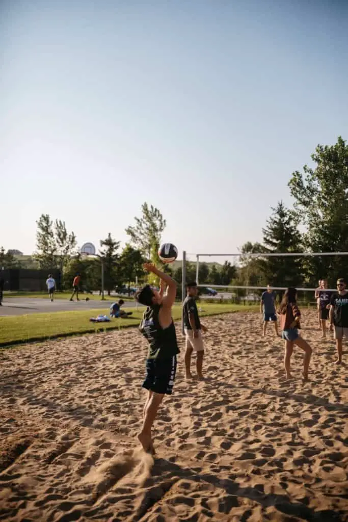 Volleyball outdoors | How to Make Money Coaching Youth Sports