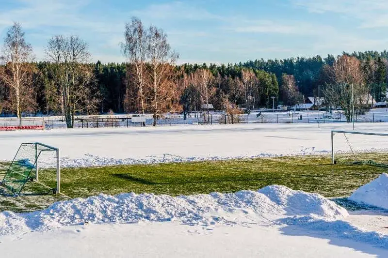 Frozen soccer field | How Can Poor Coaching Cause Injuries in Youth Sports?
