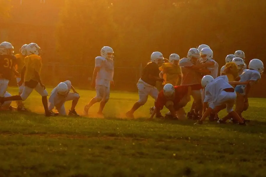 Football training sunset | When to Quit Coaching Sports?