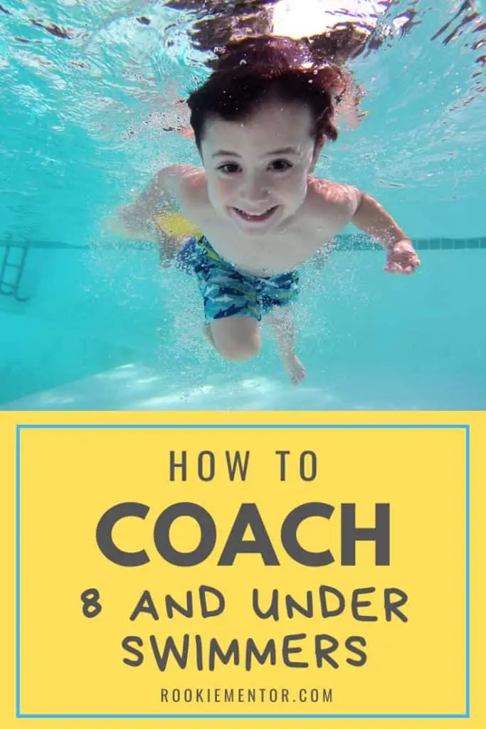 Boy swimming underwater | How To Coach 8 and Under Swimmers