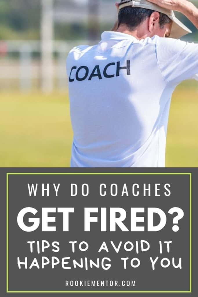 Coach holding head | Why Do Coaches Get Fired?