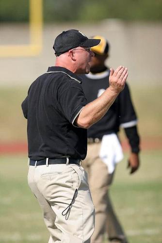 football coach yelling at players